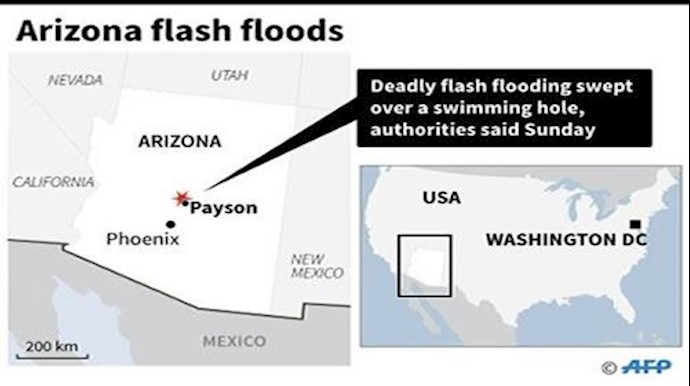 Eight dead, several missing in Arizona flash-flooding