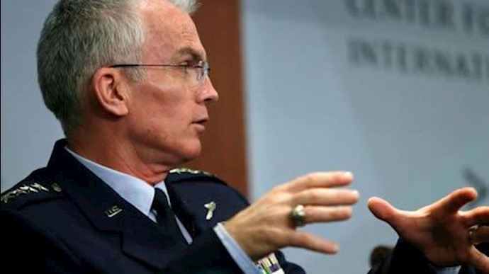  'FILE 2016 Vice Chairman of the Joint Chiefs of Staff U.S. Air Force General Paul Selva speaks in Washington, D.C.'