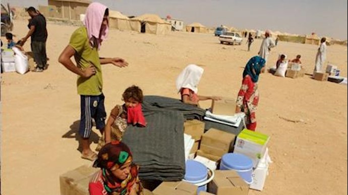  'Thousands of displaced Iraqis live in the 60 Kilo area of Ramadi'