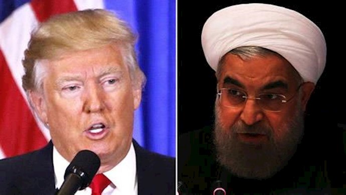  'President Donald Trump - Hassan Rowhani  war-of-words between Tehran and Washington'