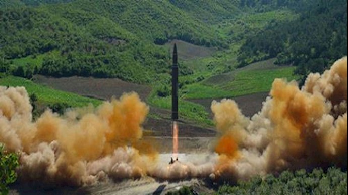  'This picture taken and released on July 4, 2017 by North Koreas official'