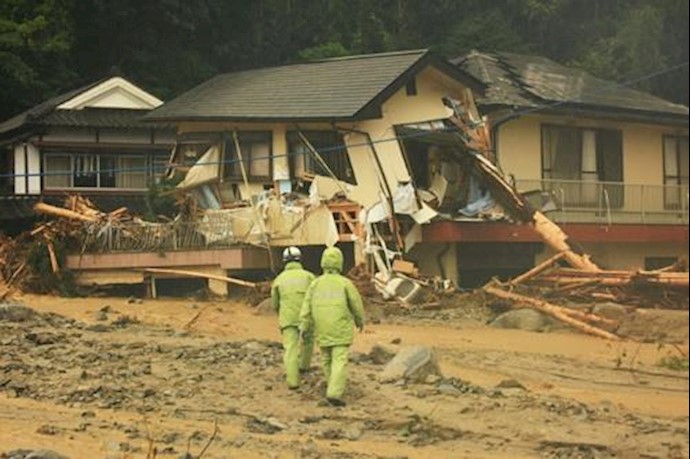 Rescuers scramble to find missing after Japan floods