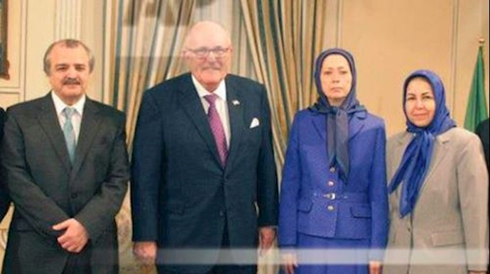  'Mayor Rudy Giuliani and Maryam Rajavi meet in Paris'
