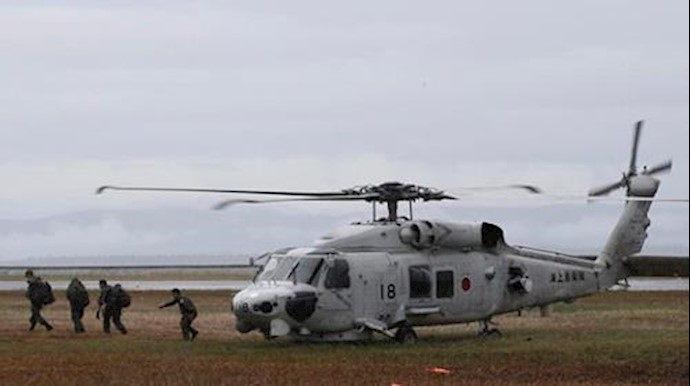 Three missing after Japan military helicopter loses contact over Sea of Japan