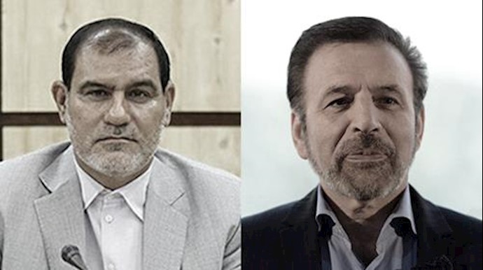  'Telecommunications Minister Mahmoud Vaezi (right) and Deputy Prosecutor General Abdolsamad Khorramabadi'