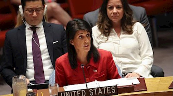  'U.S. Ambassador to the United Nations Nikki Haley'