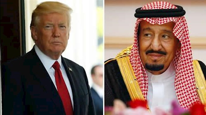  'U.S. President Donald Trump - Saudi King Salman bin Abdulaziz al-Saud'