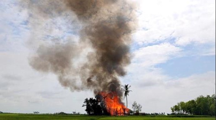 Fires destroy more villages in Myanmar’s Rohingya region: sources