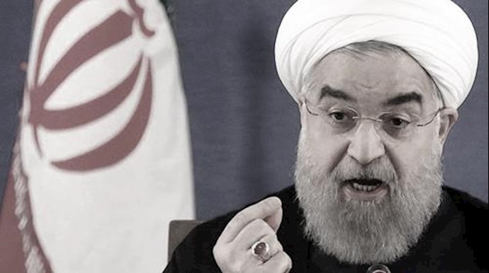  'Iranian President Hassan Rouhani speaks during a press conference in Tehran'