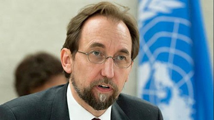  'High Commissioner for Human Rights Zeid Ra’ad Al Hussein.'