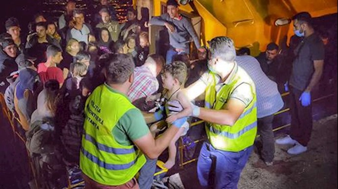  'Romanias coast guard rescued more than 150 migrants from Iraq and Iran'