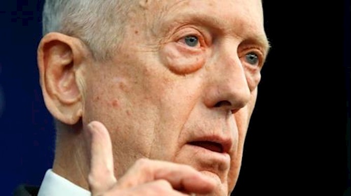  'Defense Secretary Jim Mattis speaks about the National Defense Review on Jan. 19 in Washington'