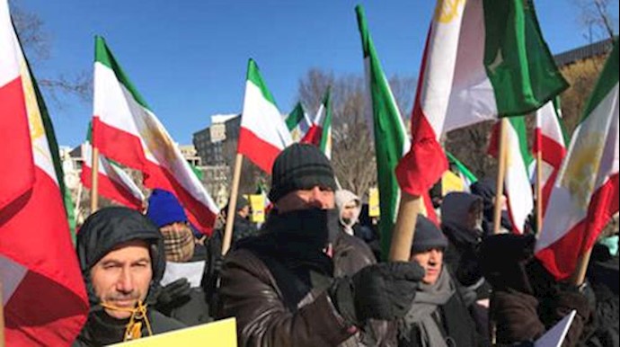 Demonstrators gather at White House to support Iranian ‘liberty, democracy’