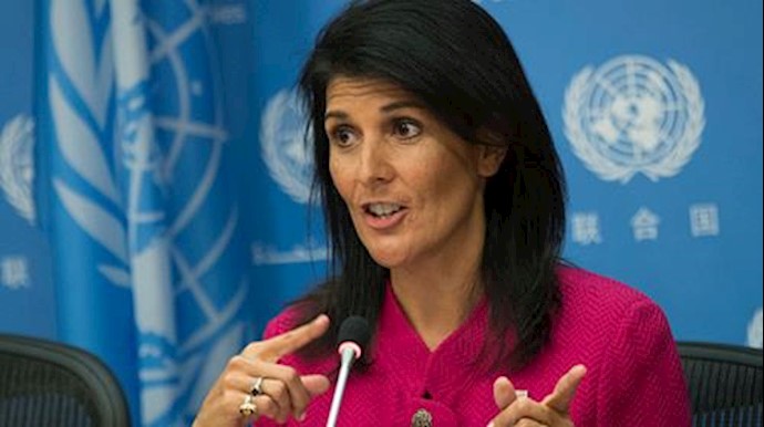  'US Ambassador to the UN, Nikki Haley'