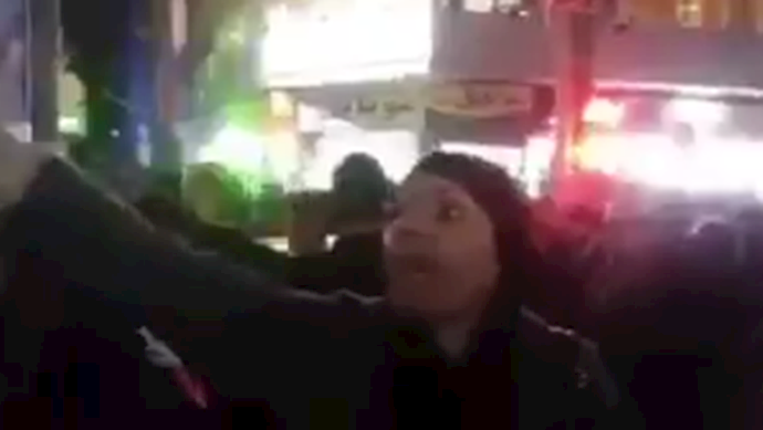 An Iranian woman appeals to the young to topple the mullahs regime