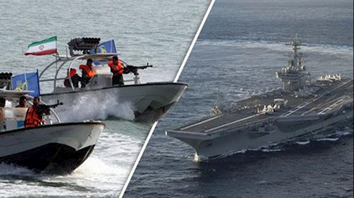 Iran warplanes bully two western vessels during drill