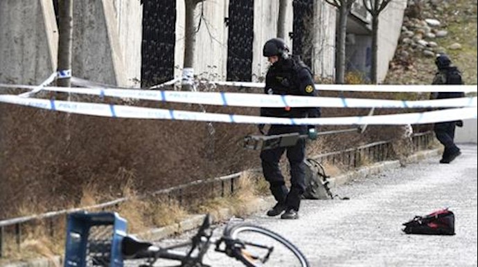  'The man was seriously injured after he picked up something from the ground and this device exploded'