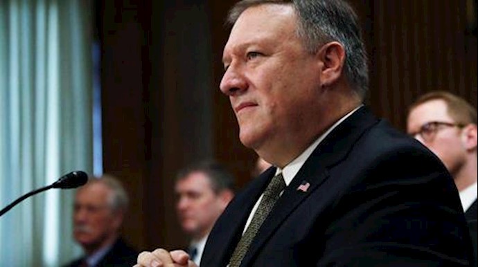  'CIA director Mike Pompeo testifies before a Senate Foreign Relations Committee confirmation hearing on his nomination to be secretary of state.'