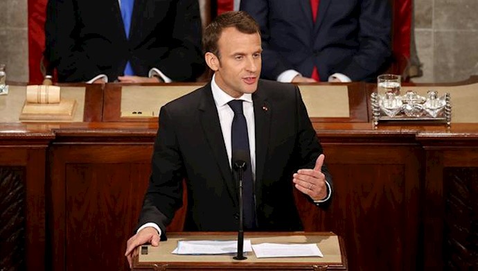  'Emmanuel Macron:'believes President Trump will drop out of the Iran nuclear deal''