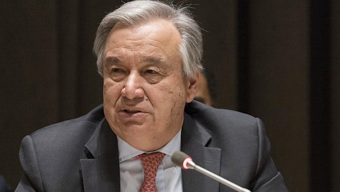  'UNSG António Guterres addresses the special event on "Investing in Youth to Counter Terrorism."'