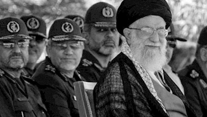  ' Iran's supreme leader Ali Khamenei and IRGC commanders'