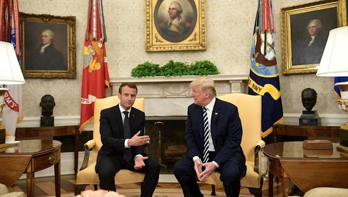  'U.S. President Donald Trump speaks during a briefing from senior military leaders regarding Syria'