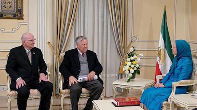  'US Lawmakers meet with Maryam Rajavi in Paris'