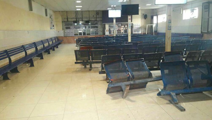  'Truck drivers in Esfahan , Mahshahr & Bandar Khomeini, went on strike.'