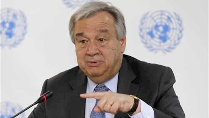  'The U.N. chief expressed regret that the Security Council has been unable to reach agreement on the issue of chemical weapons in Syria'