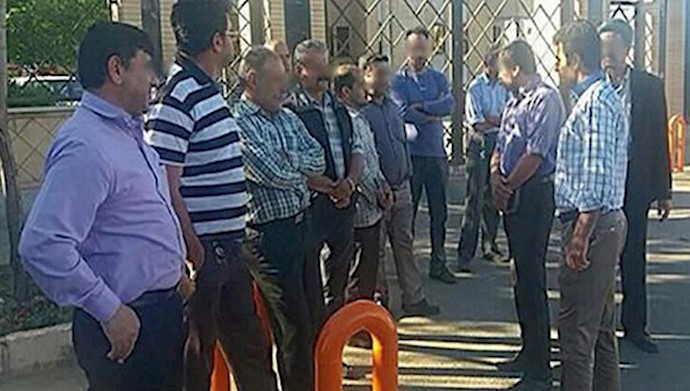  'A number of retirees from the Rangin Nakh Company '