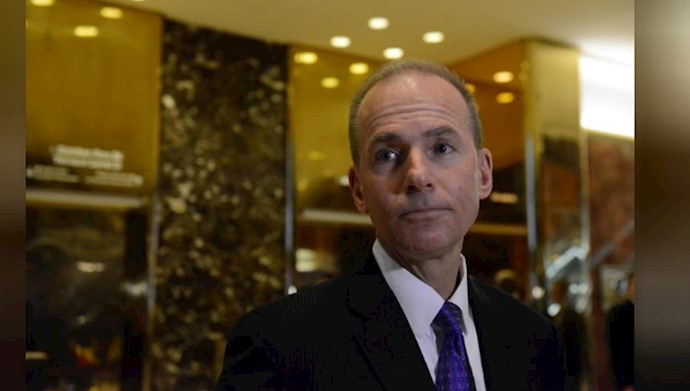  'Dennis Muilenburg, CEO of The Boeing Company, arrives at Trump Tower in New York'