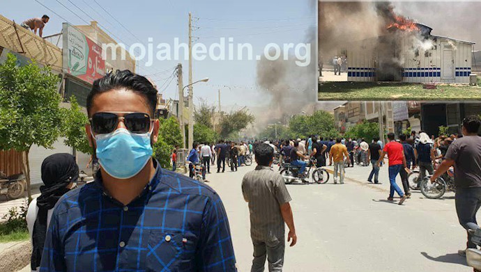  'People set fire to the centers of repression'