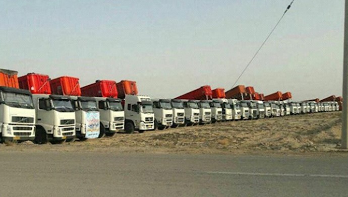  ' The nationwide strike of truck and heavy vehicles drivers continued in Iran'