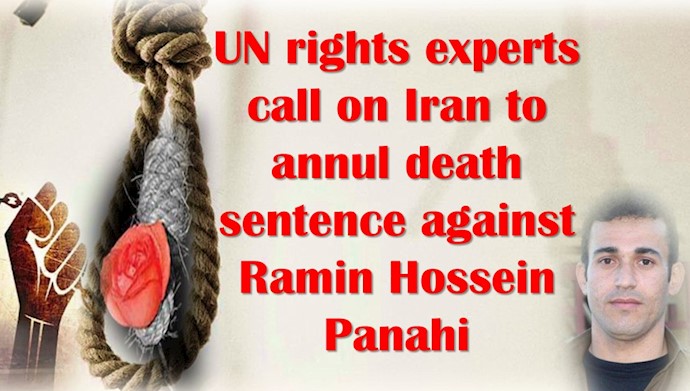  'UN rights expert urges Iran to halt imminent execution of Ramin Hossein Panahi'