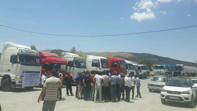  'The truck drivers' strike spread to all 31 provinces of the country'