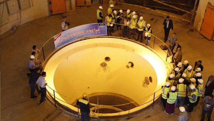  'A nuclear power plant in Iran'