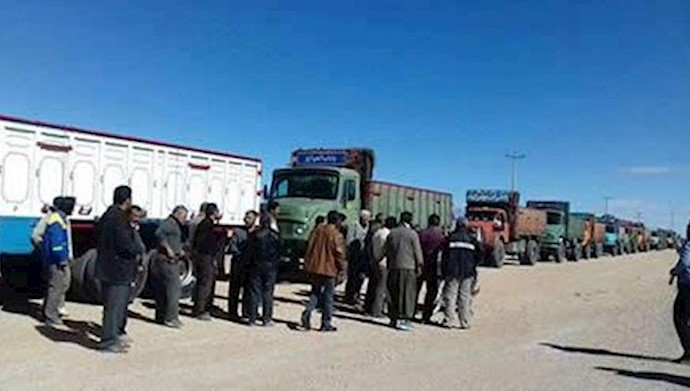  'Truckers are continuing their nationwide protest and general strike'