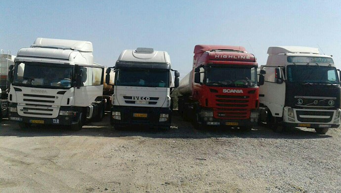 'Iran nationwide truck drivers on Strike'