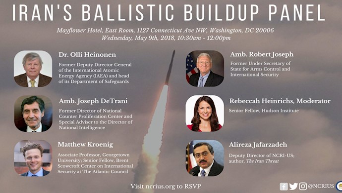  'Washington panel discussion on Iran’s Ballistic Missile Buildup'