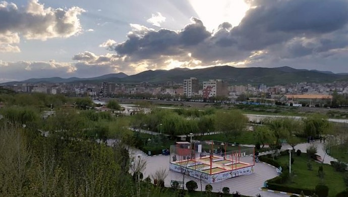  'Overview of the Kurdish City of Saqqez'