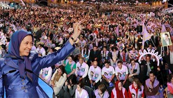  'Iranian Resistance gathering in Paris (file photo)'