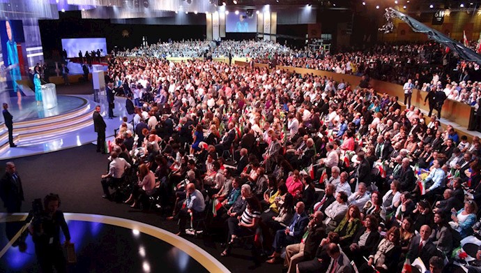  'Iranian opposition convention in 2017'