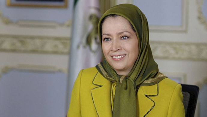 'Maryam Rajavi, President-elect of the National Council of Resistance of Iran (NCRI)'