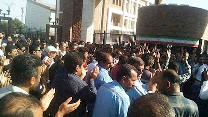  'Popular protests and strikes throughout Iran'