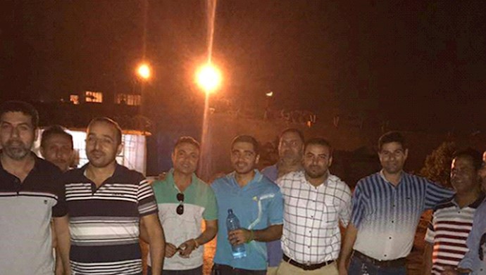  'Resiliant employees of Ahvaz National Steel Group'